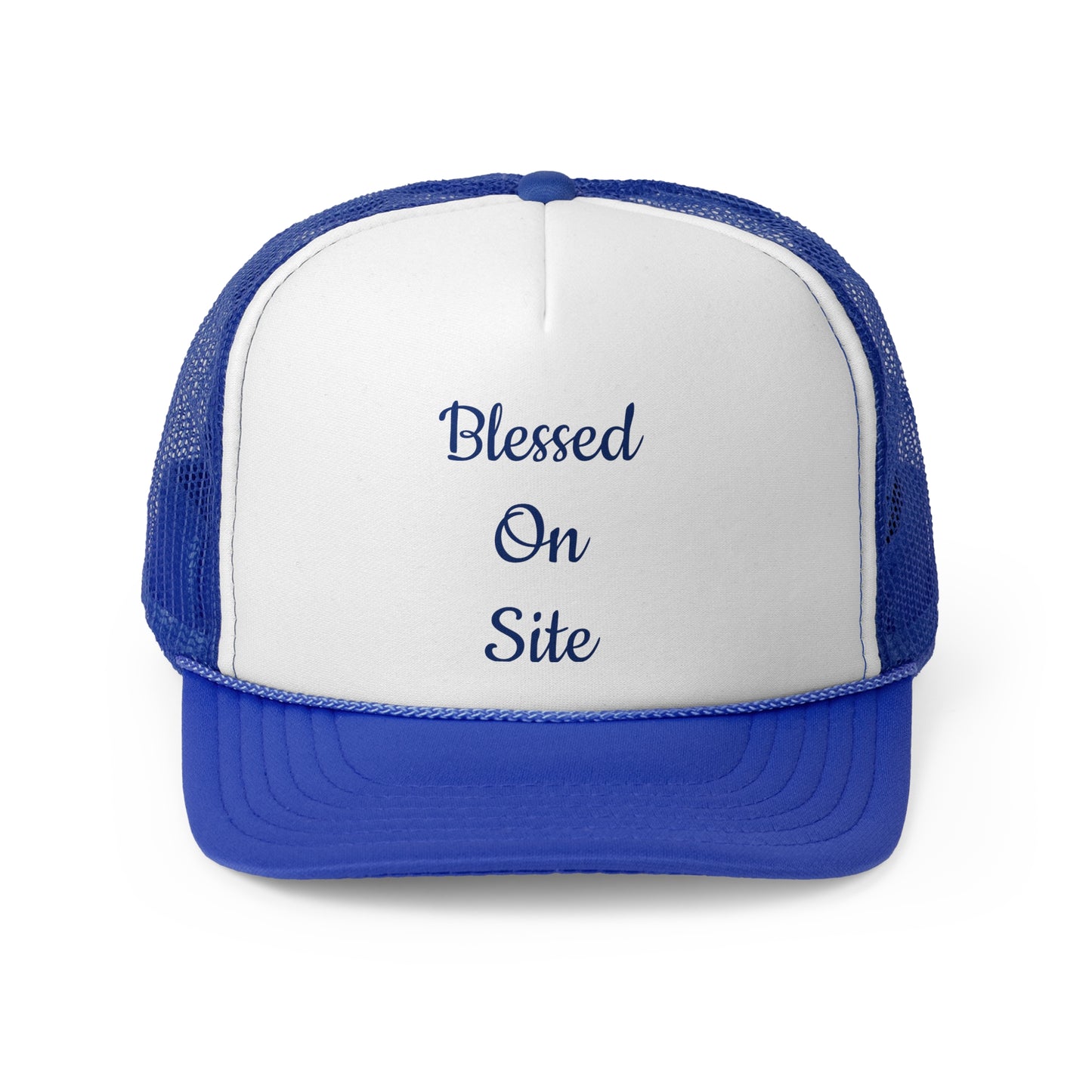 Blessed On Site Trucker Cap