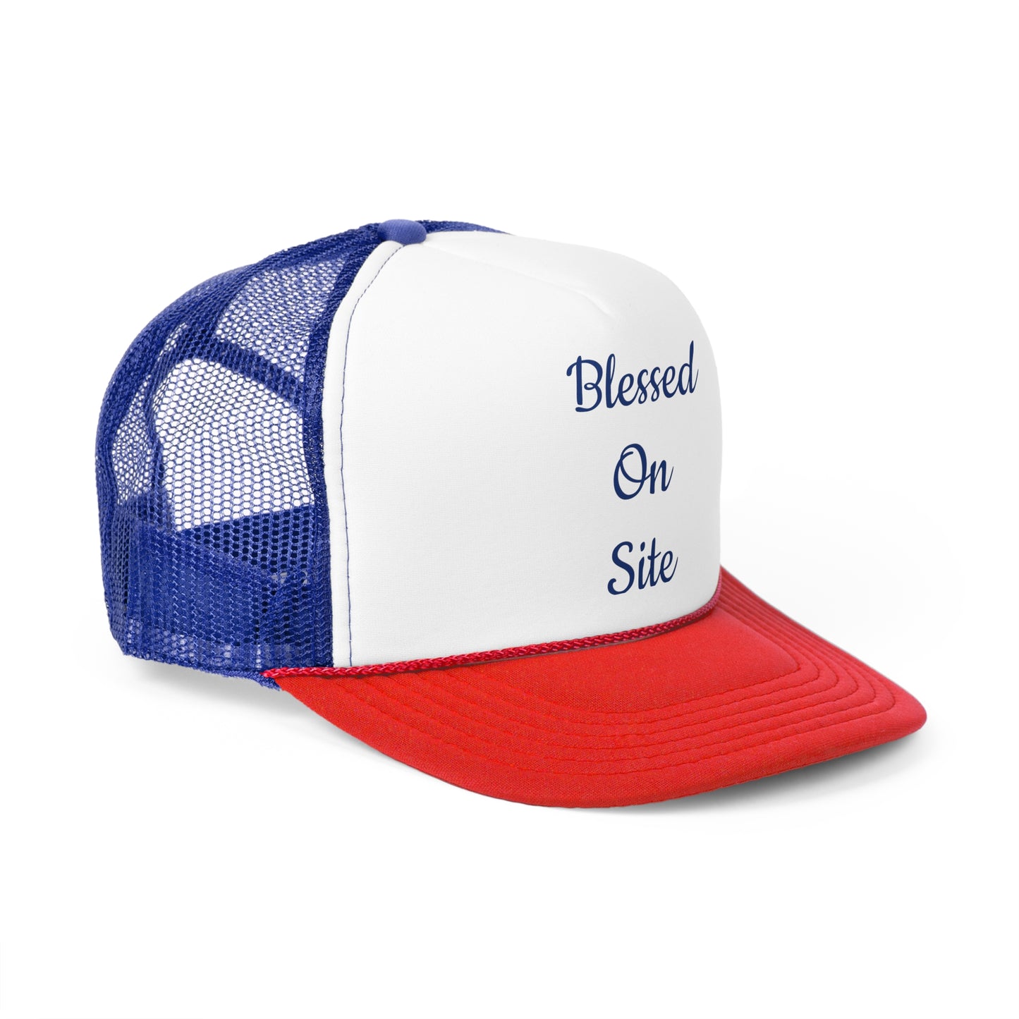 Blessed On Site Trucker Cap