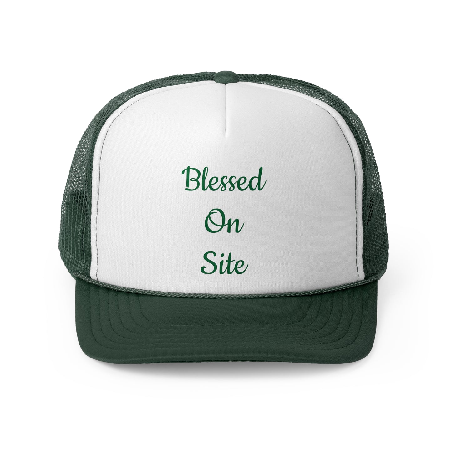 Blessed On Site Trucker Cap