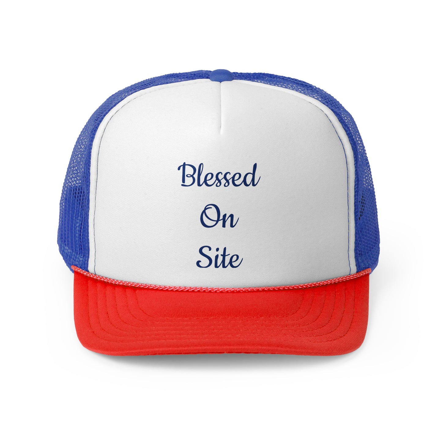 Blessed On Site Trucker Cap